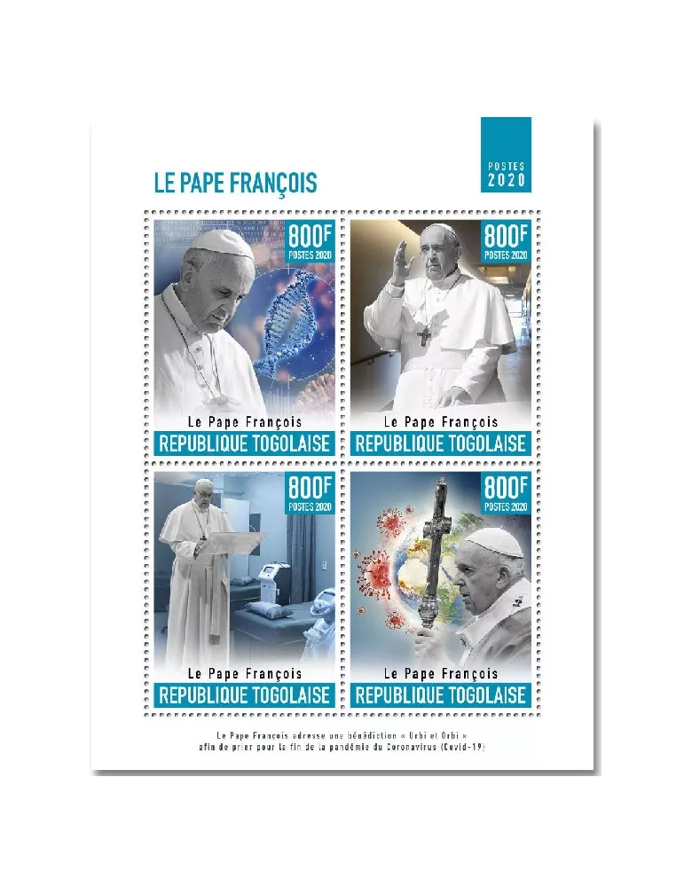 n° 8687/8690  - Timbre TOGO Poste