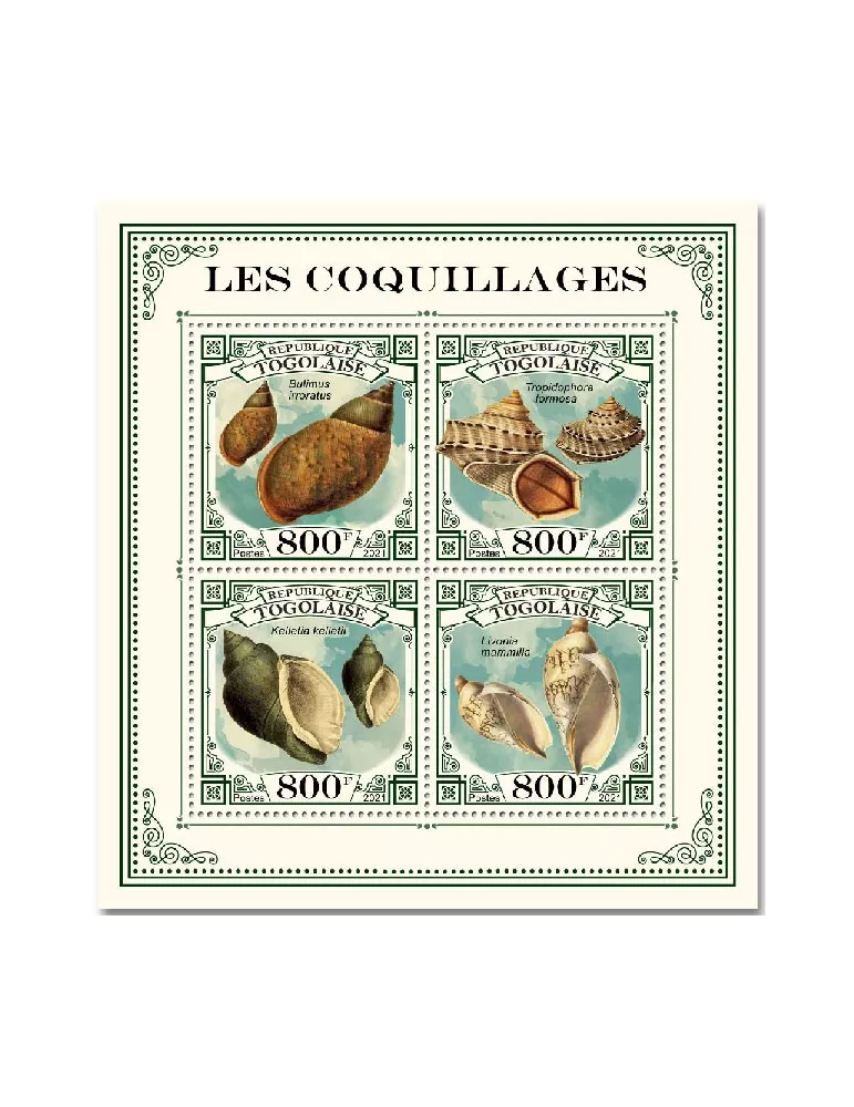 n° 8795/8798  - Timbre TOGO Poste