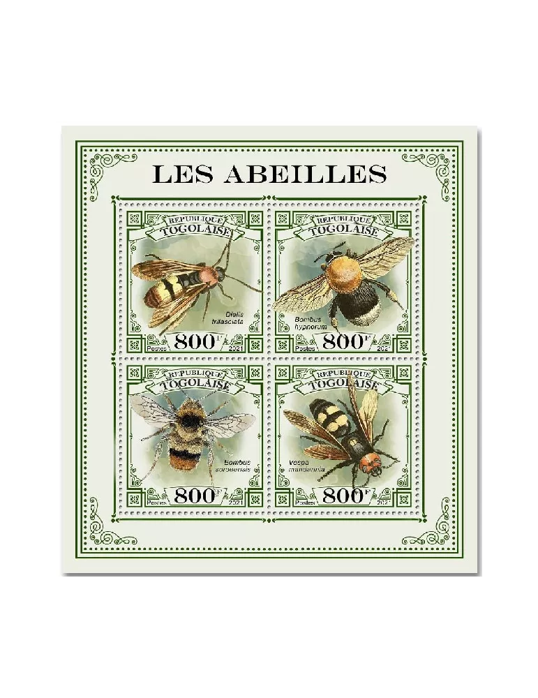 n° 8819/8822  - Timbre TOGO Poste