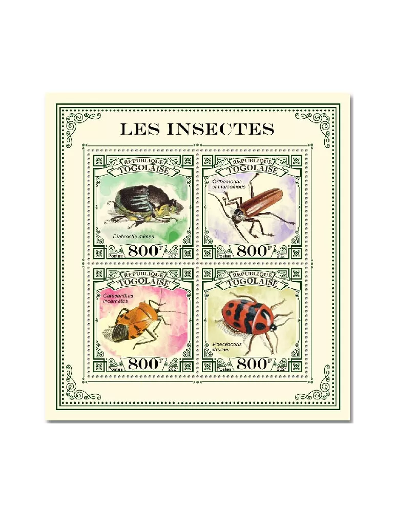 n° 8823/8826  - Timbre TOGO Poste
