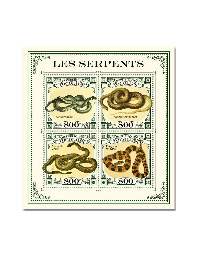 n° 8827/8830  - Timbre TOGO Poste