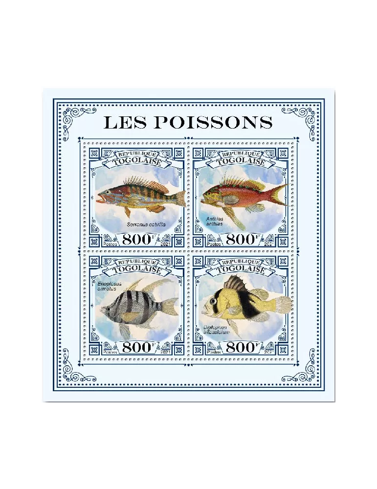 n° 8863/8866  - Timbre TOGO Poste