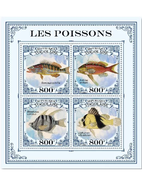 n° 8863/8866  - Timbre TOGO Poste