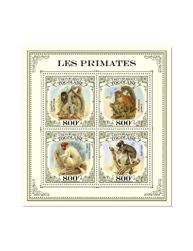 n° 8871/8874  - Timbre TOGO Poste