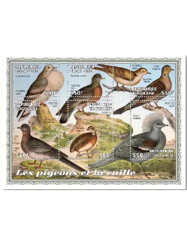 n° 8919/8924  - Timbre TOGO Poste