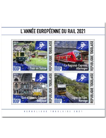 n° 8929/8932  - Timbre TOGO Poste