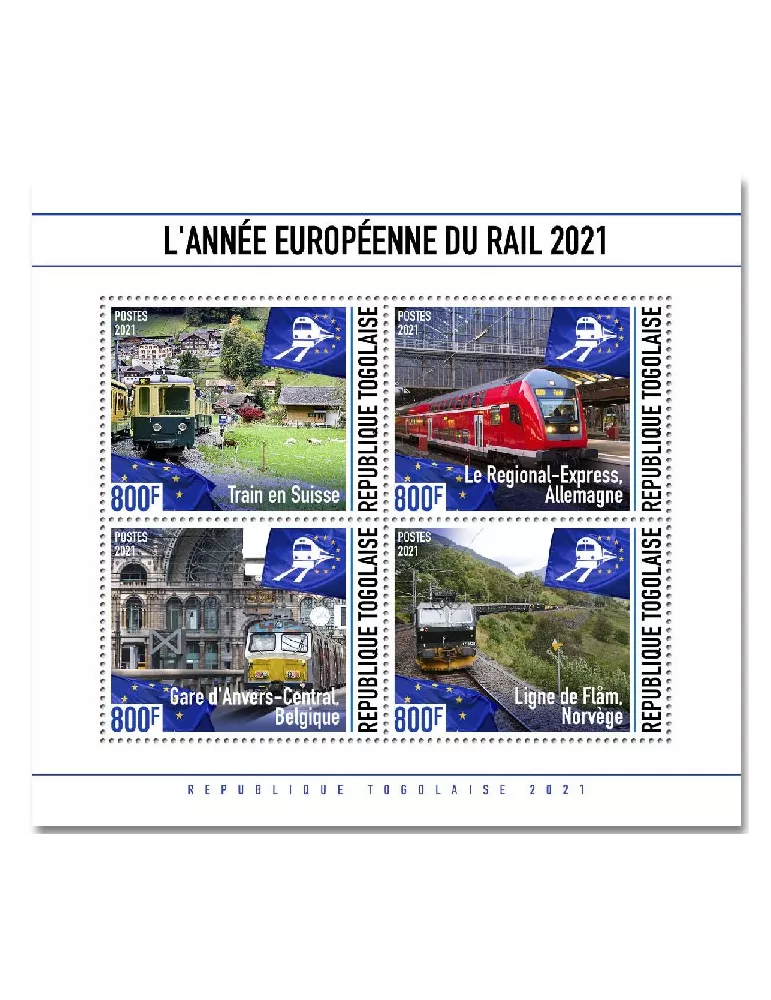 n° 8929/8932  - Timbre TOGO Poste
