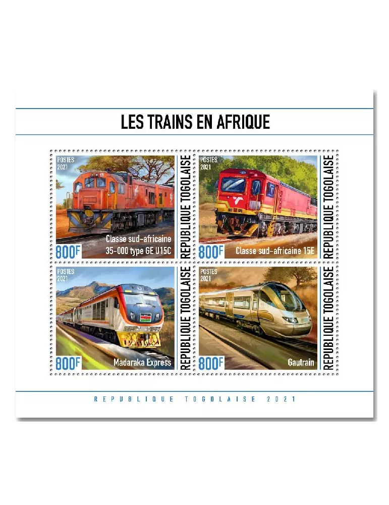 n° 8933/8936  - Timbre TOGO Poste