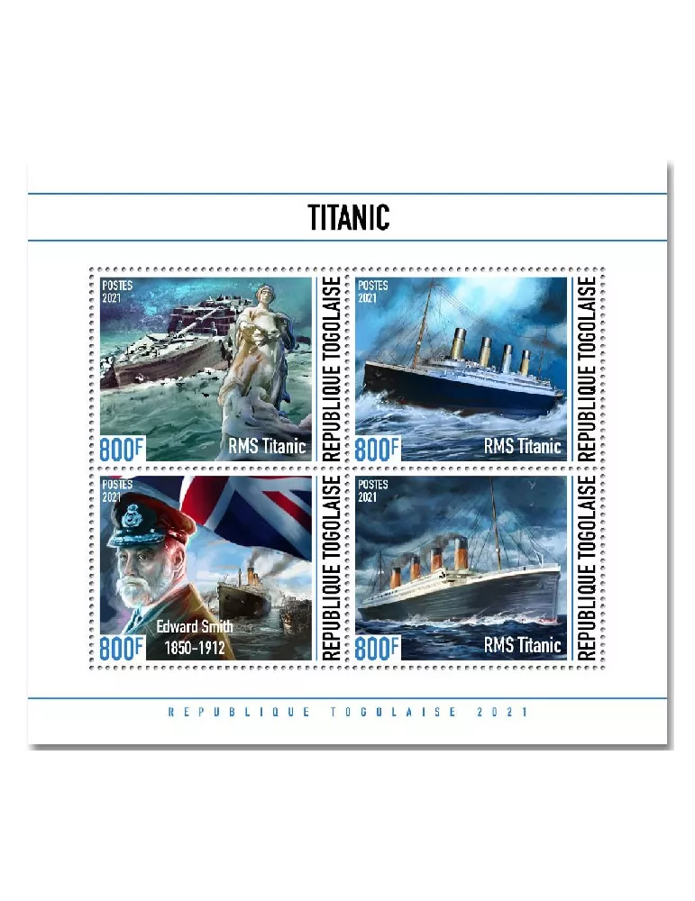 n° 8937/8940  - Timbre TOGO Poste