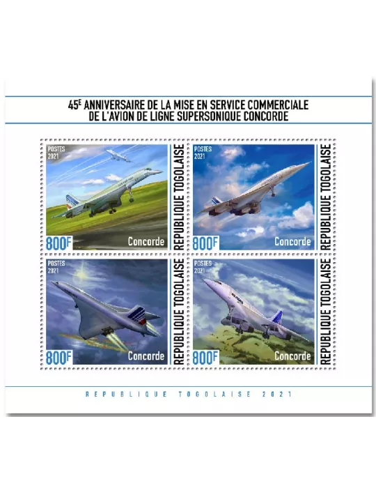 n° 8953/8956  - Timbre TOGO Poste