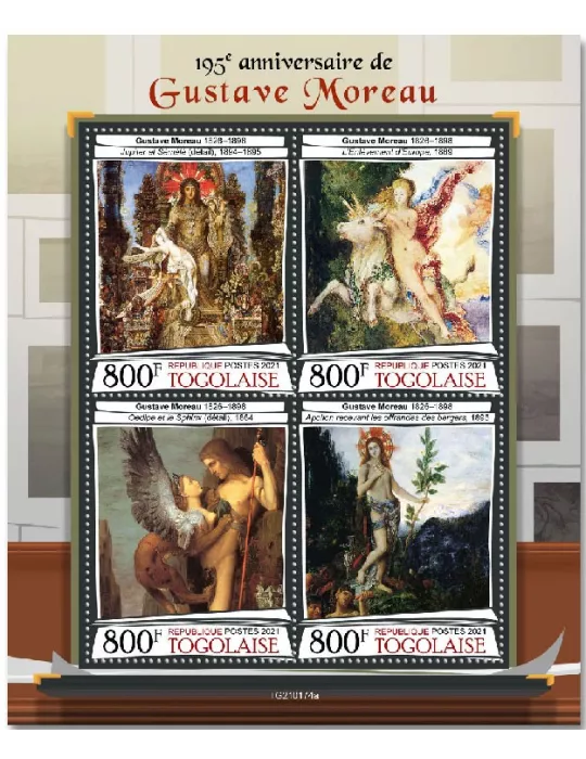 n° 9009/9012  - Timbre TOGO Poste