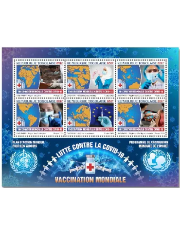 n° 9017/9022  - Timbre TOGO Poste