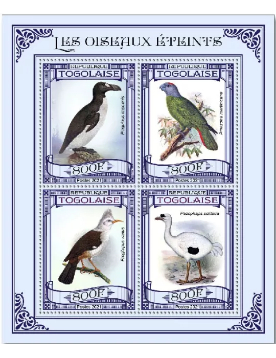 n° 9027/9030  - Timbre TOGO Poste