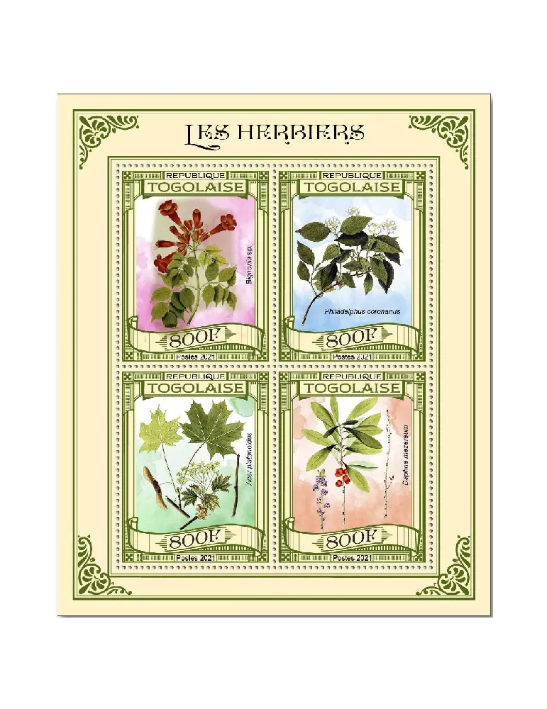 n° 9043/9046  - Timbre TOGO Poste