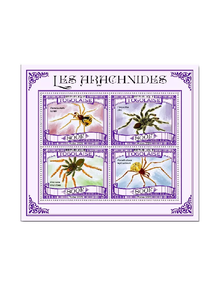 n° 9055/9058  - Timbre TOGO Poste