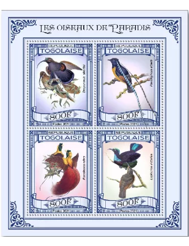 n° 9067/9070  - Timbre TOGO Poste
