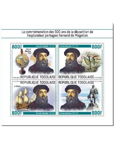 n° 9123/9126  - Timbre TOGO Poste