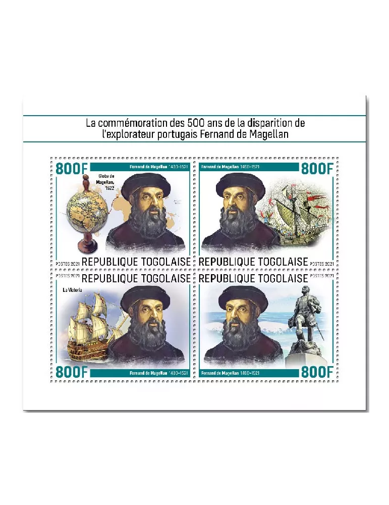 n° 9123/9126  - Timbre TOGO Poste