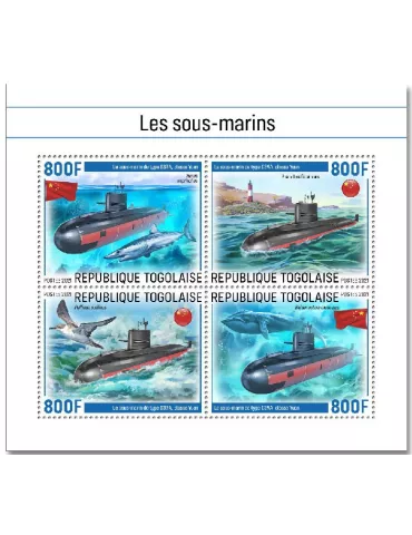 n° 9127/9130  - Timbre TOGO Poste