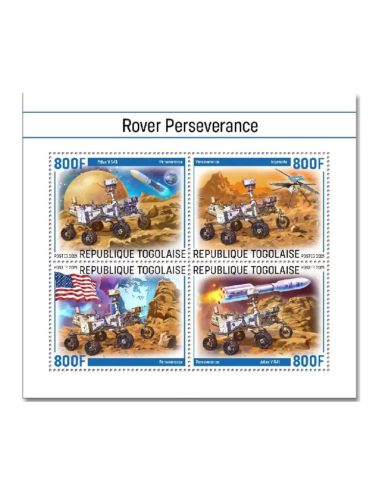 n° 9139/9142  - Timbre TOGO Poste