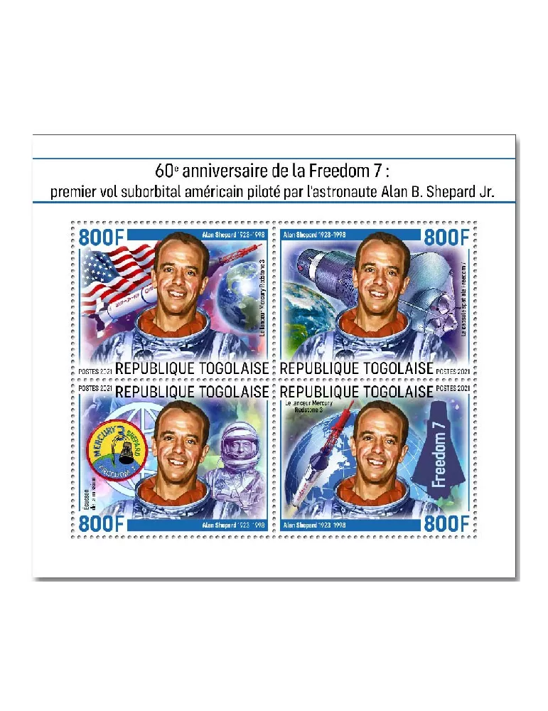 n° 9143/9146  - Timbre TOGO Poste
