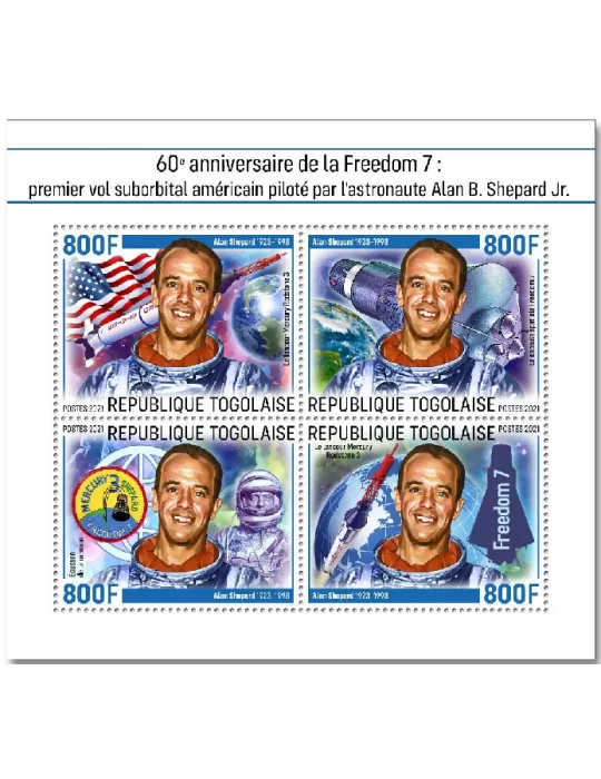 n° 9143/9146  - Timbre TOGO Poste