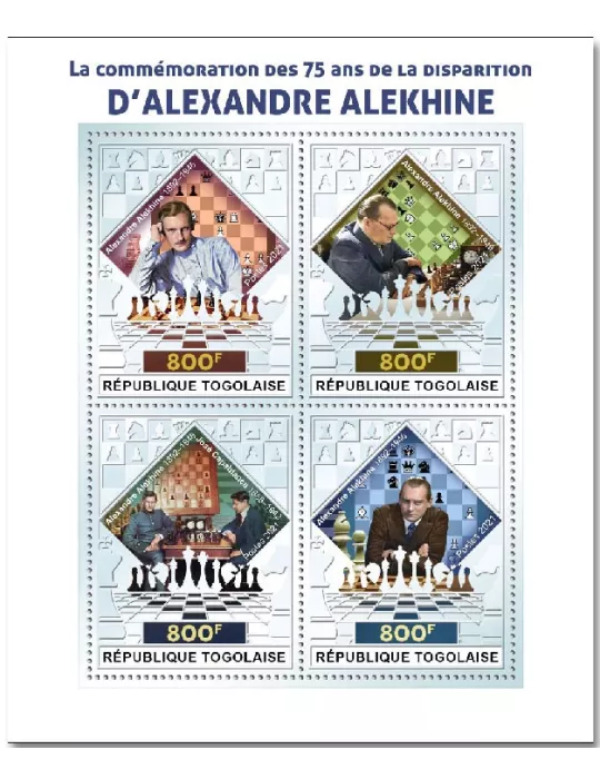 n° 9155/9158  - Timbre TOGO Poste