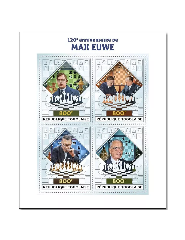 n° 9179/9182  - Timbre TOGO Poste