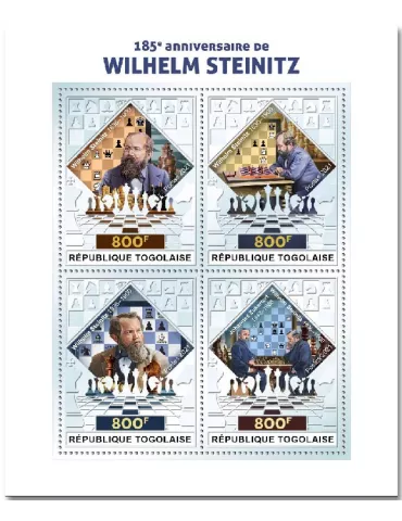 n° 9187/9190  - Timbre TOGO Poste
