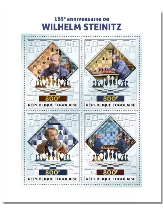 n° 9187/9190  - Timbre TOGO Poste