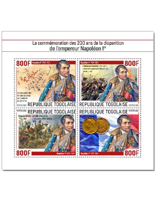 n° 9195/9198  - Timbre TOGO Poste