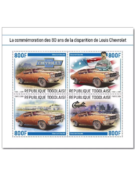 n° 9219/9222  - Timbre TOGO Poste