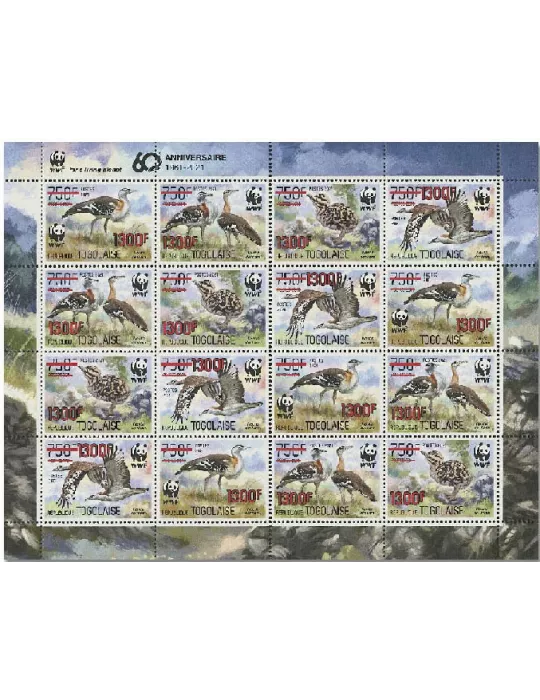 n° 9265/9268 (les 16 valeurs - 4 séries)  - Timbre TOGO Poste