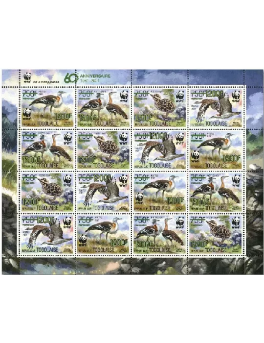 n° 9269/9272 (les 16 valeurs - 4 séries)  - Timbre TOGO Poste