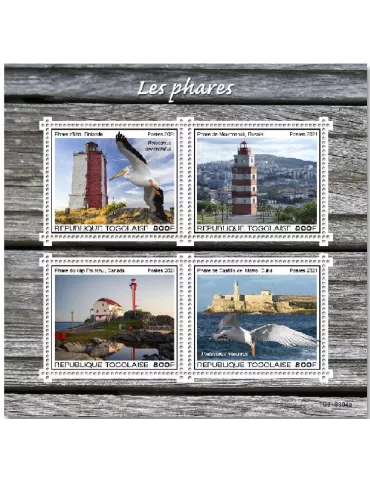 n° 9293/9296  - Timbre TOGO Poste