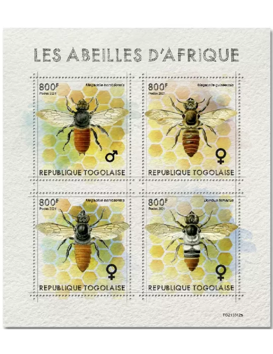 n° 9325/9328  - Timbre TOGO Poste