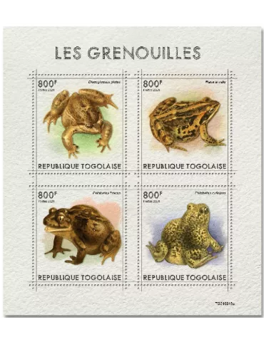 n° 9341/9344  - Timbre TOGO Poste