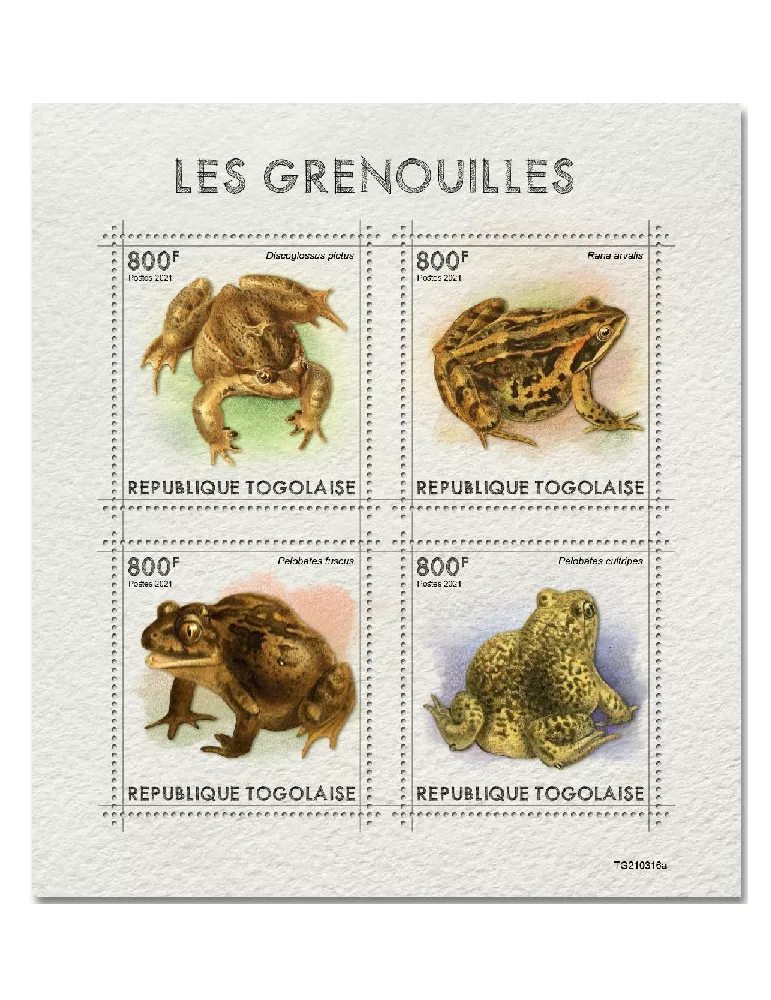 n° 9341/9344  - Timbre TOGO Poste