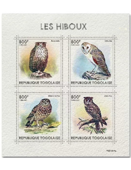 n° 9345/9348  - Timbre TOGO Poste
