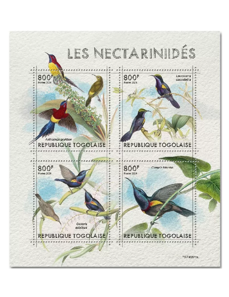 n° 9361/9364  - Timbre TOGO Poste