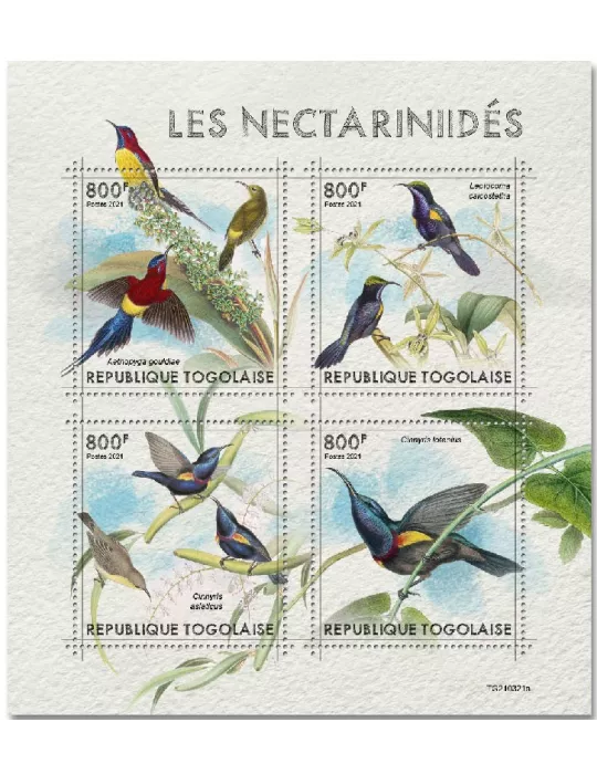 n° 9361/9364  - Timbre TOGO Poste