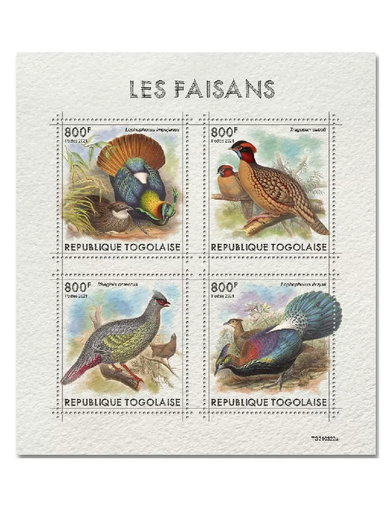 n° 9365/9368  - Timbre TOGO Poste