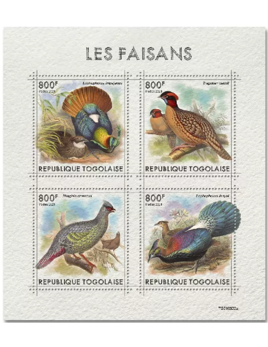 n° 9365/9368  - Timbre TOGO Poste