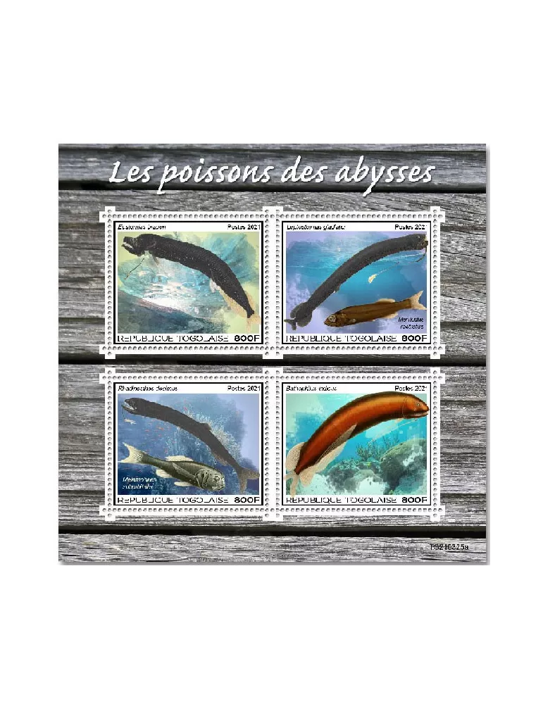 n° 9377/9380  - Timbre TOGO Poste