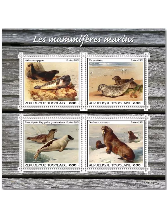n° 9381/9384  - Timbre TOGO Poste