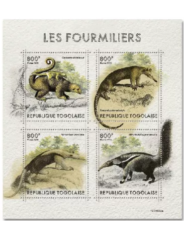 n° 9397/9400  - Timbre TOGO Poste