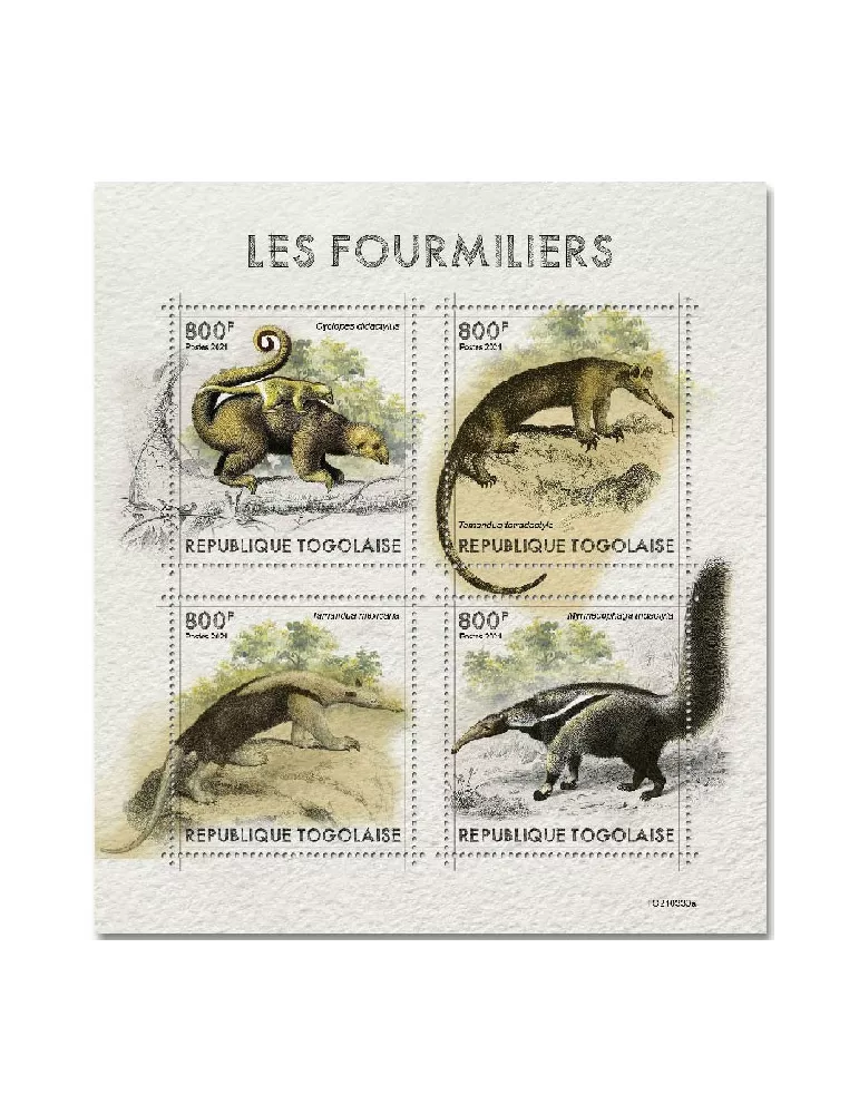 n° 9397/9400  - Timbre TOGO Poste