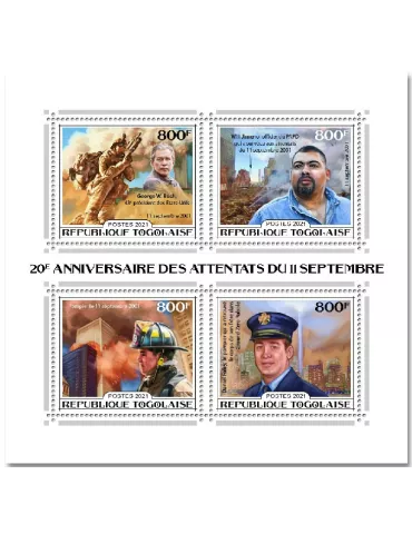 n° 9409/9412  - Timbre TOGO Poste