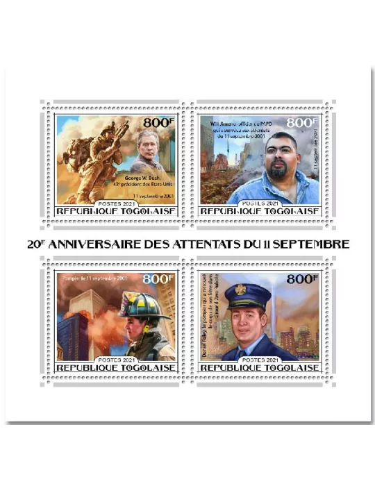 n° 9409/9412  - Timbre TOGO Poste
