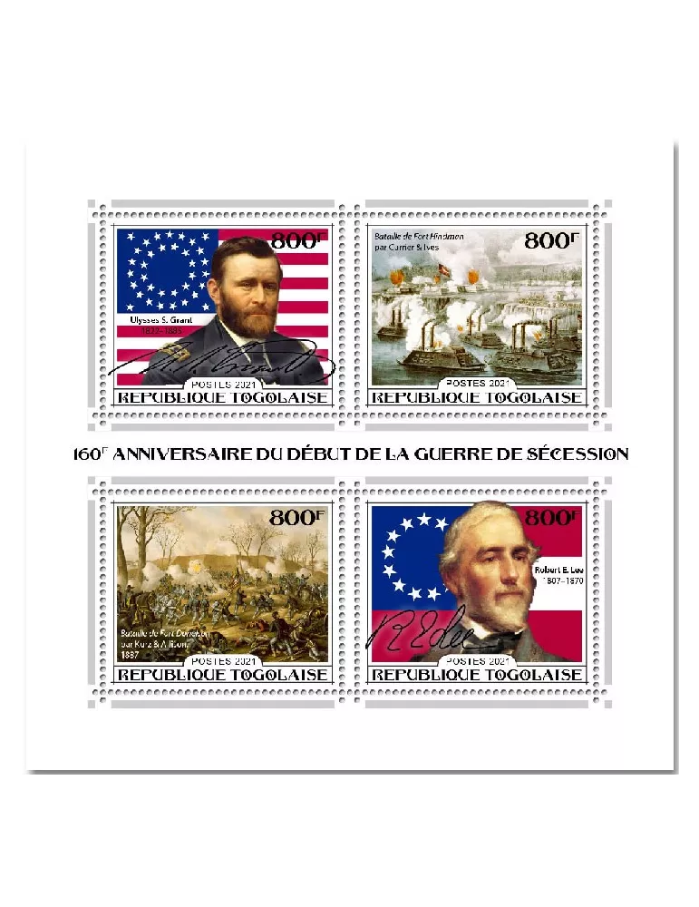 n° 9413/9416  - Timbre TOGO Poste